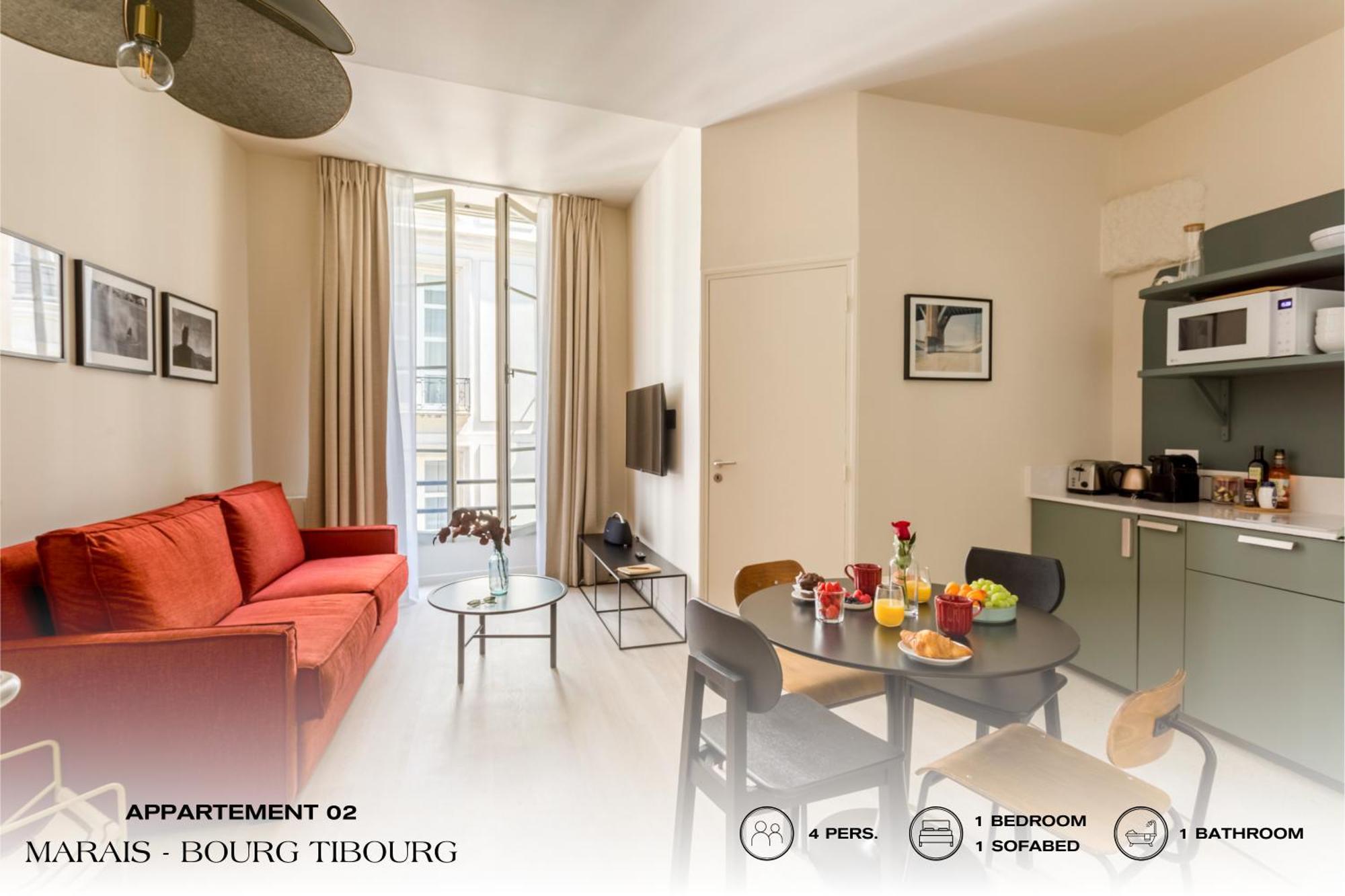 Beauquartier - Marais, Bourg Tibourg * Parijs