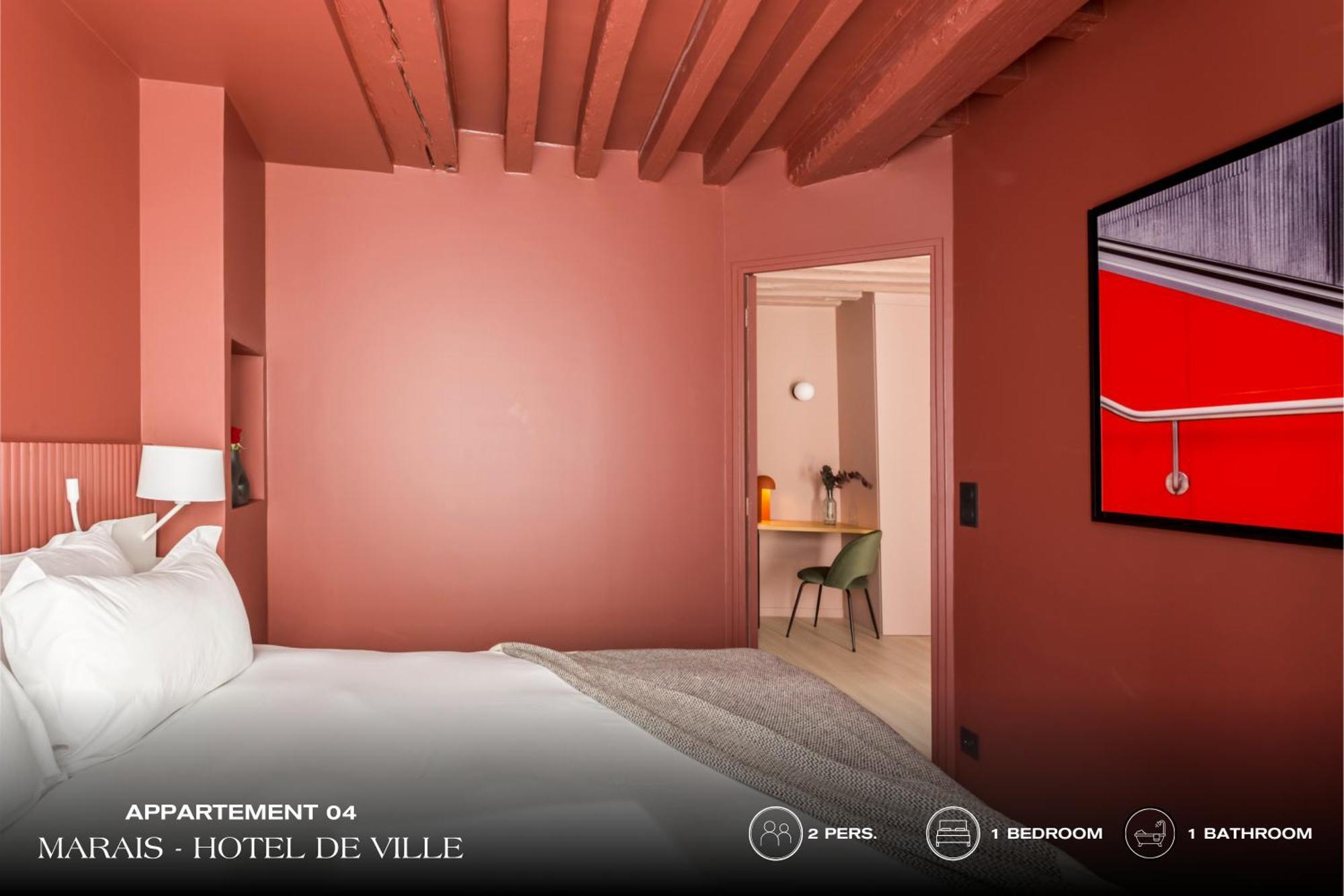 Appartement Beauquartier - Marais, Bourg Tibourg Parijs