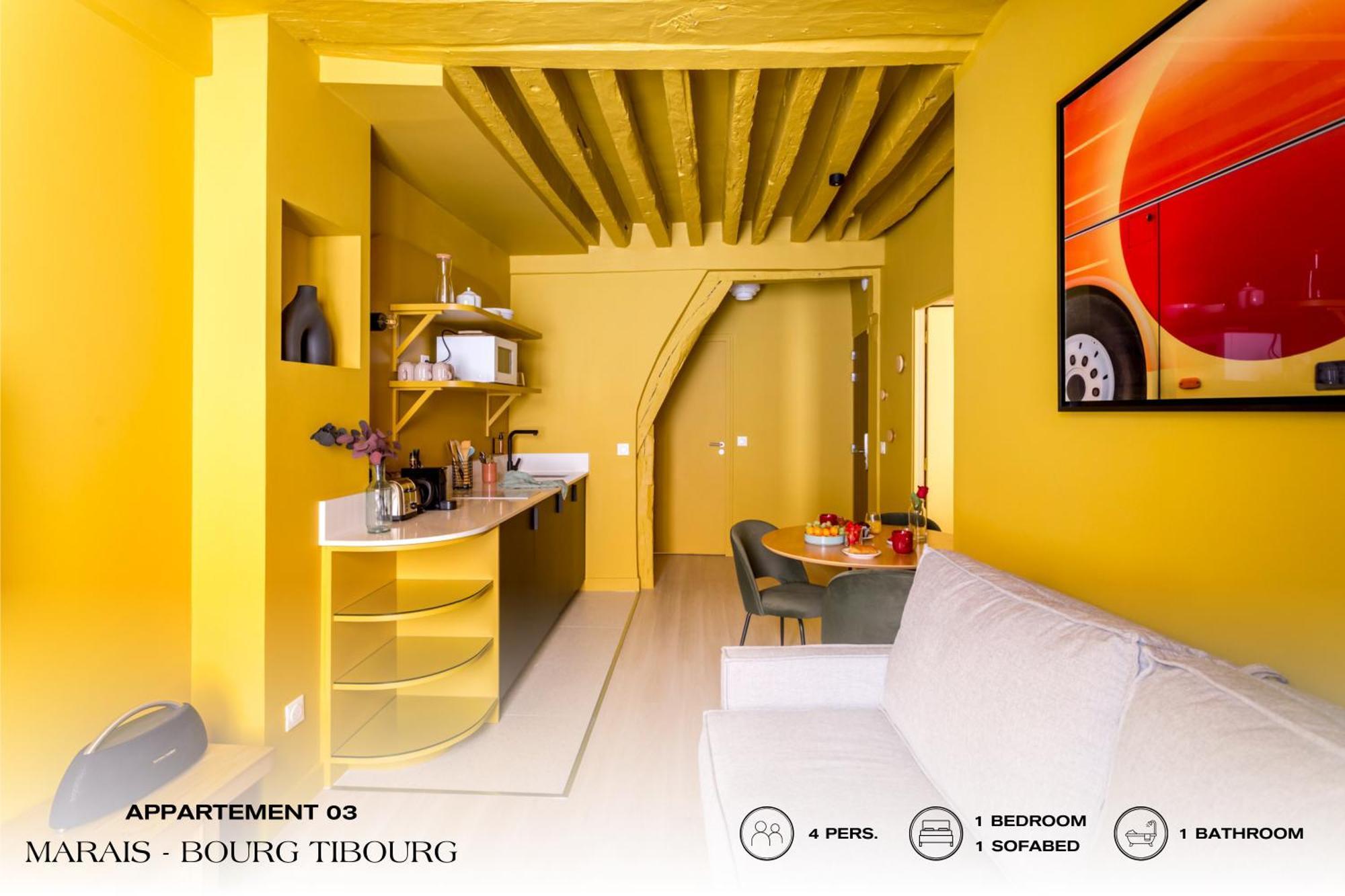 Beauquartier - Marais, Bourg Tibourg Parijs