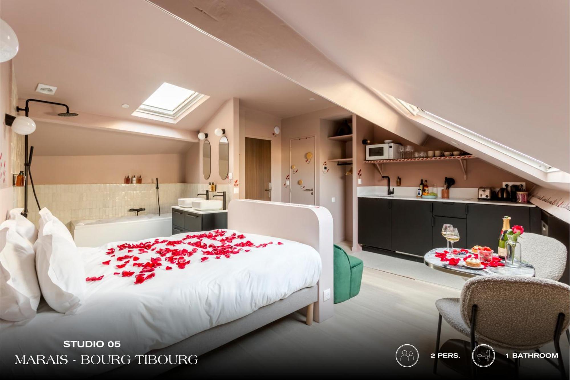 Appartement Beauquartier - Marais, Bourg Tibourg