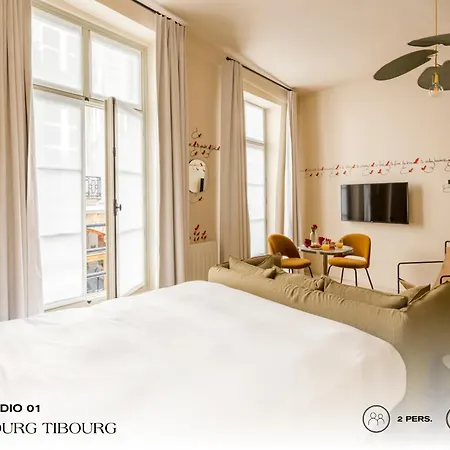 Beauquartier - Marais, Bourg Tibourg Apartment Paris Exterior photo