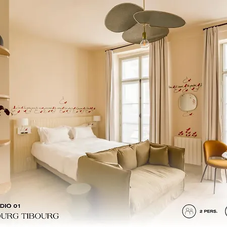 Beauquartier - Marais, Bourg Tibourg Apartment Paris Exterior photo