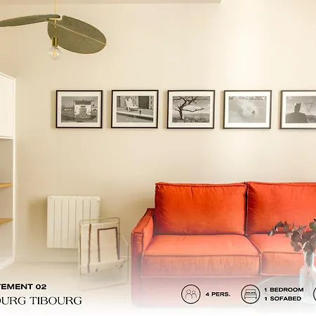 Beauquartier - Marais, Bourg Tibourg Apartment Paris Exterior photo