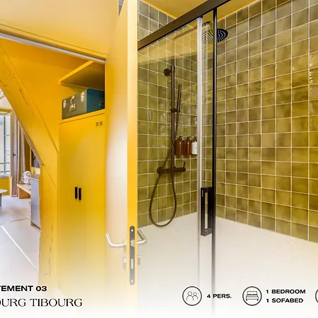 Beauquartier - Marais, Bourg Tibourg Apartment Paris Exterior photo