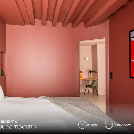Beauquartier - Marais, Bourg Tibourg Apartment Paris Exterior photo