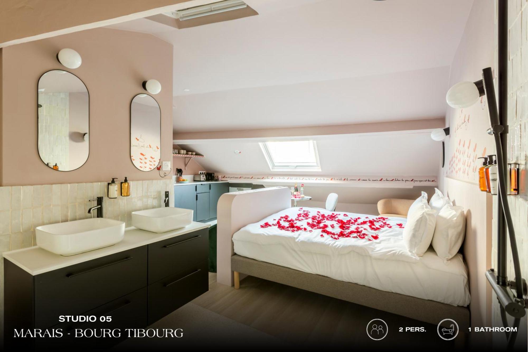 Beauquartier - Marais, Bourg Tibourg Appartement Parijs