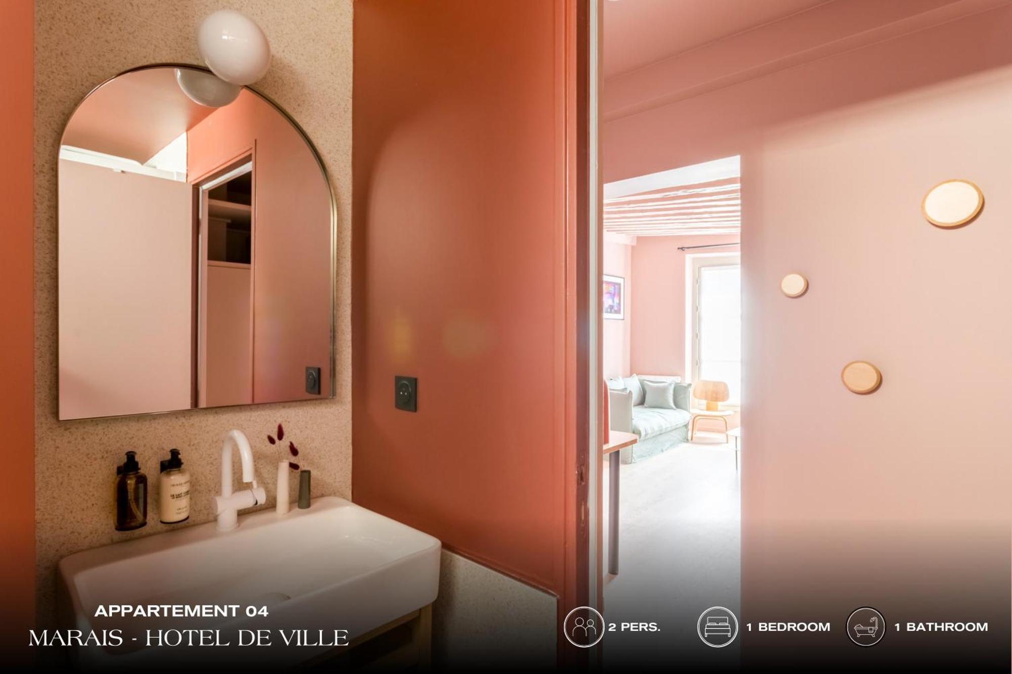 Beauquartier - Marais, Bourg Tibourg Appartement *