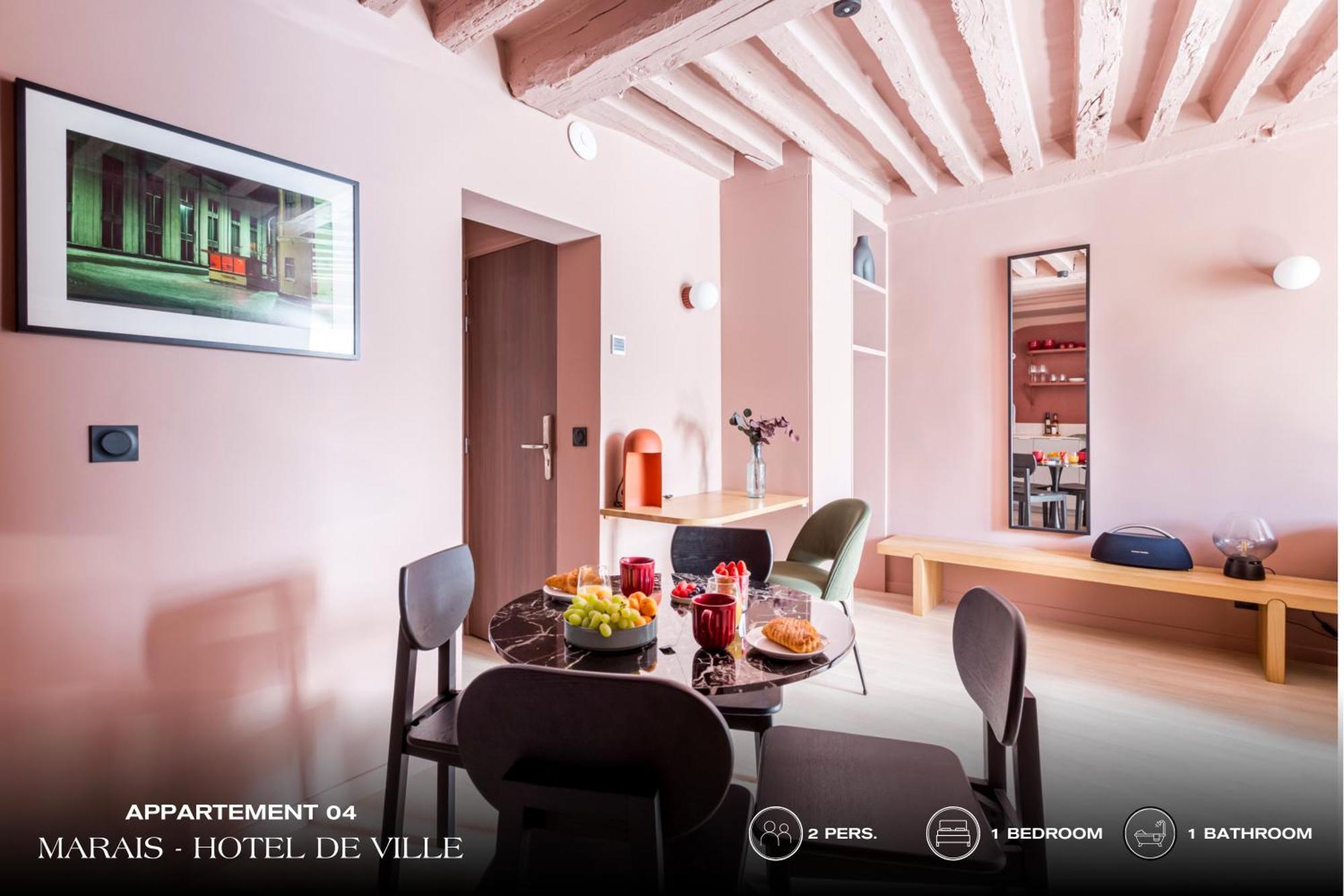 Appartement Beauquartier - Marais, Bourg Tibourg Parijs